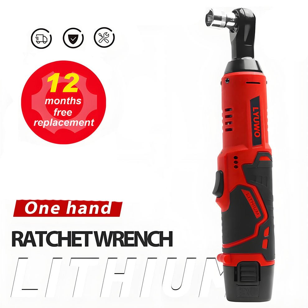 3/8 Rechargeable Electric , Ratchet Set, Angle Drill, Screwdriver To Remove Screw Nut, Automobile Maintenance Tool - Homevor