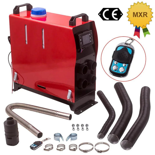 12V 5KW Car Heater Air Diesel Heater with LCD switch Diesel Heater with Remote Control and for Boats Car Trucks Campervans - Homevor