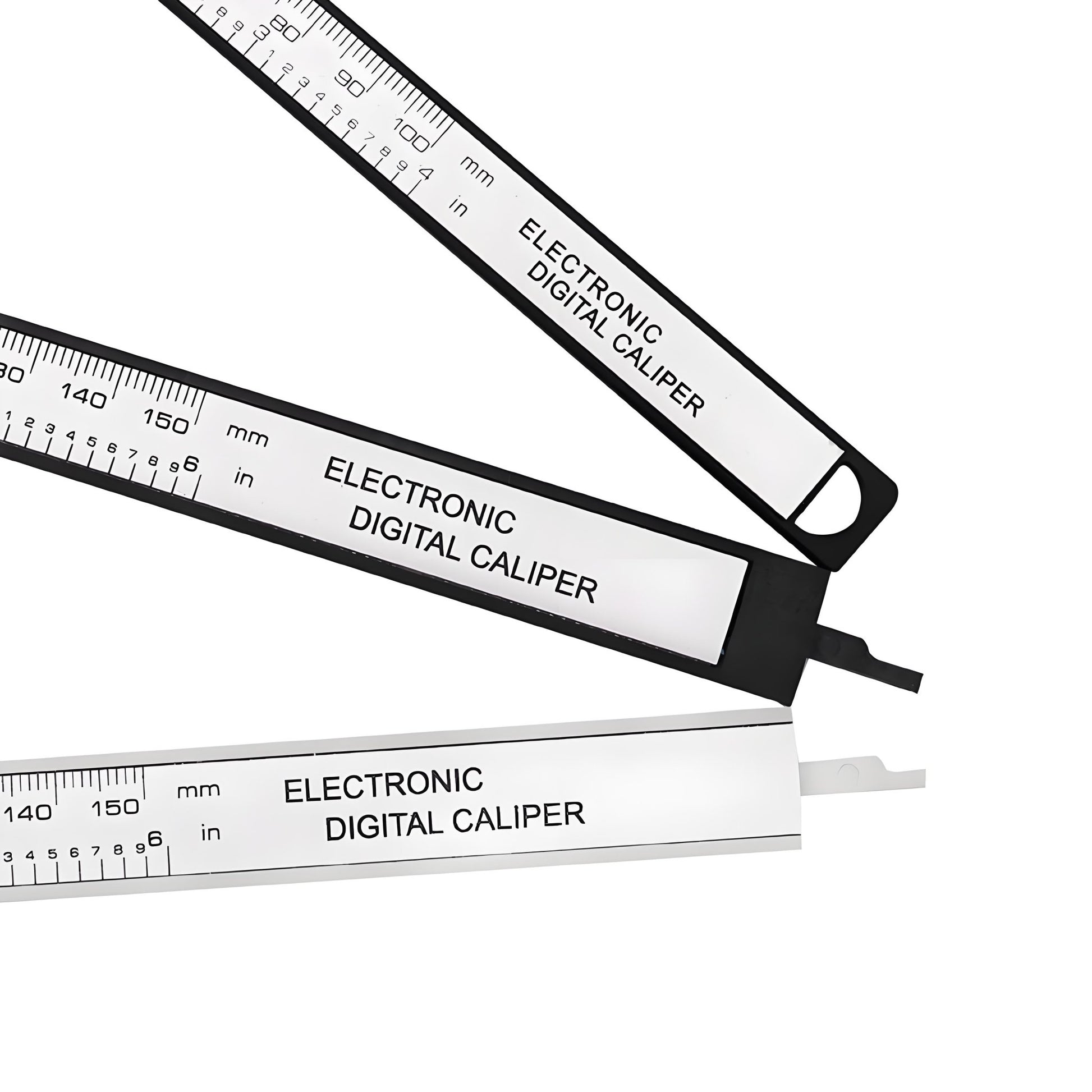 150mm 100mm Electronic Digital Caliper Dial Vernier Caliper Gauge Micrometer Measuring Tool Digital Ruler - Homevor