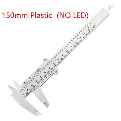 150mm 100mm Electronic Digital Caliper Dial Vernier Caliper Gauge Micrometer Measuring Tool Digital Ruler - Homevor
