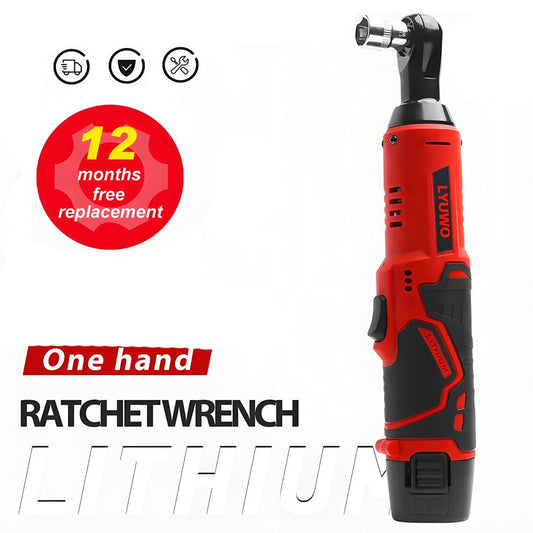 3/8 Rechargeable Electric , Ratchet Set, Angle Drill, Screwdriver To Remove Screw Nut, Automobile Maintenance Tool - Homevor