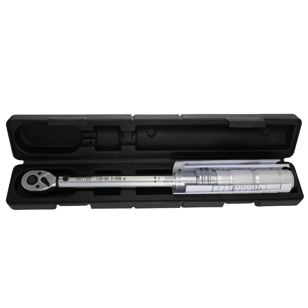 1/4 3/8 1/2 Square Drive Torque Wrench 0.5-350N.m Accuracy 3% Car Bike Repair Hand Tools Spanner Two-way Ratchet Key - Homevor