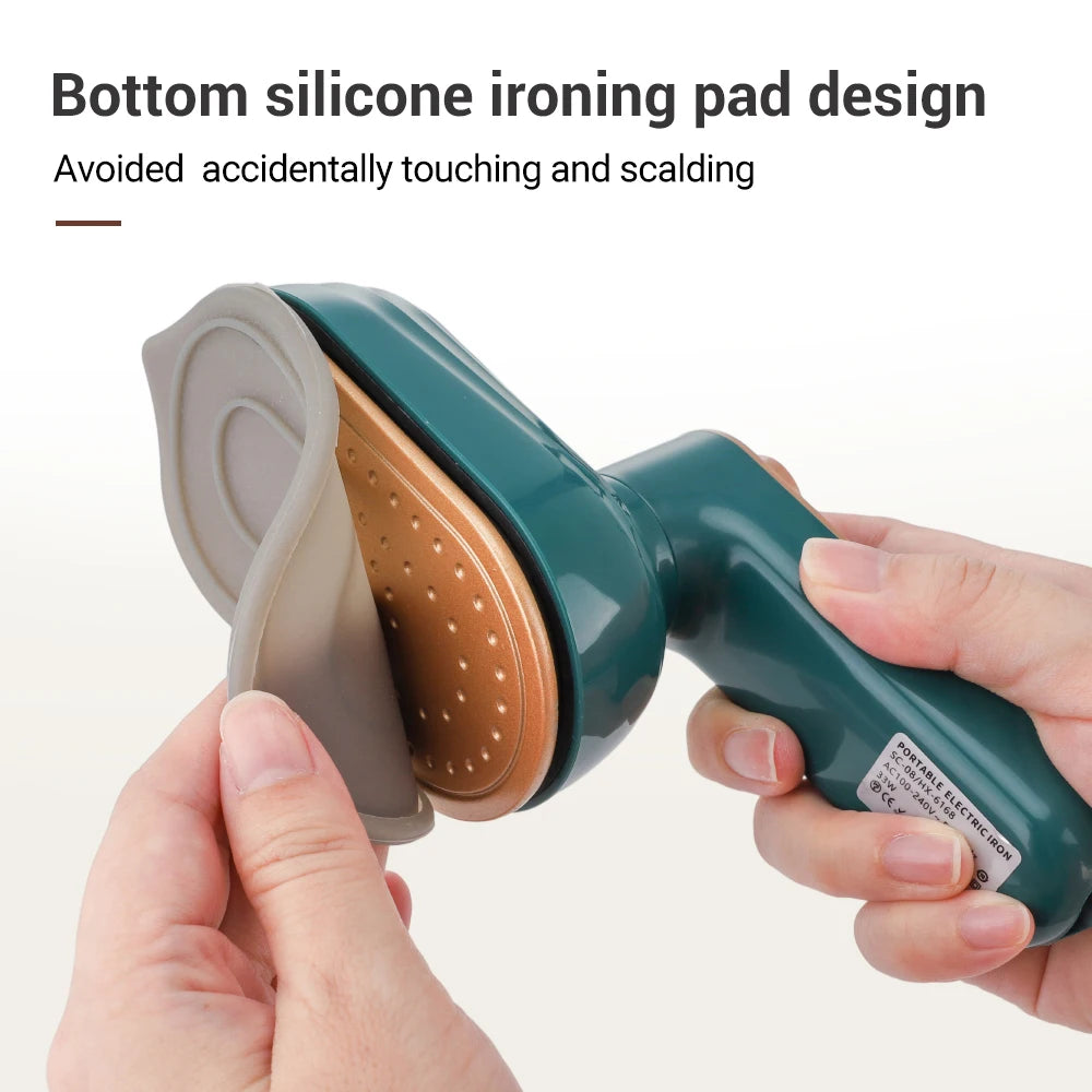 Mini Garment Steamer Steam Iron Handheld Portable Home Travelling For Clothes Ironing Wet Dry Ironing Machine - Homevor