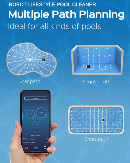 Wireless Pool Cleaner Robot 3312Pro