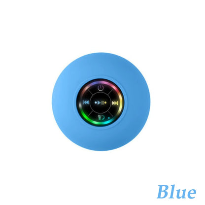 Portable Wireless Bluetooth Speaker IPX4 Waterproof Loudspeaker Long lasting Mini Stereo LED Sound Box With Powerful Suction
