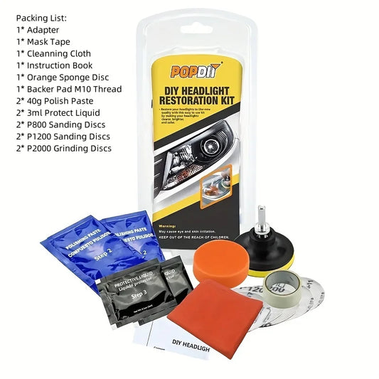 New Arrival DIY Headlight Restoration Kit