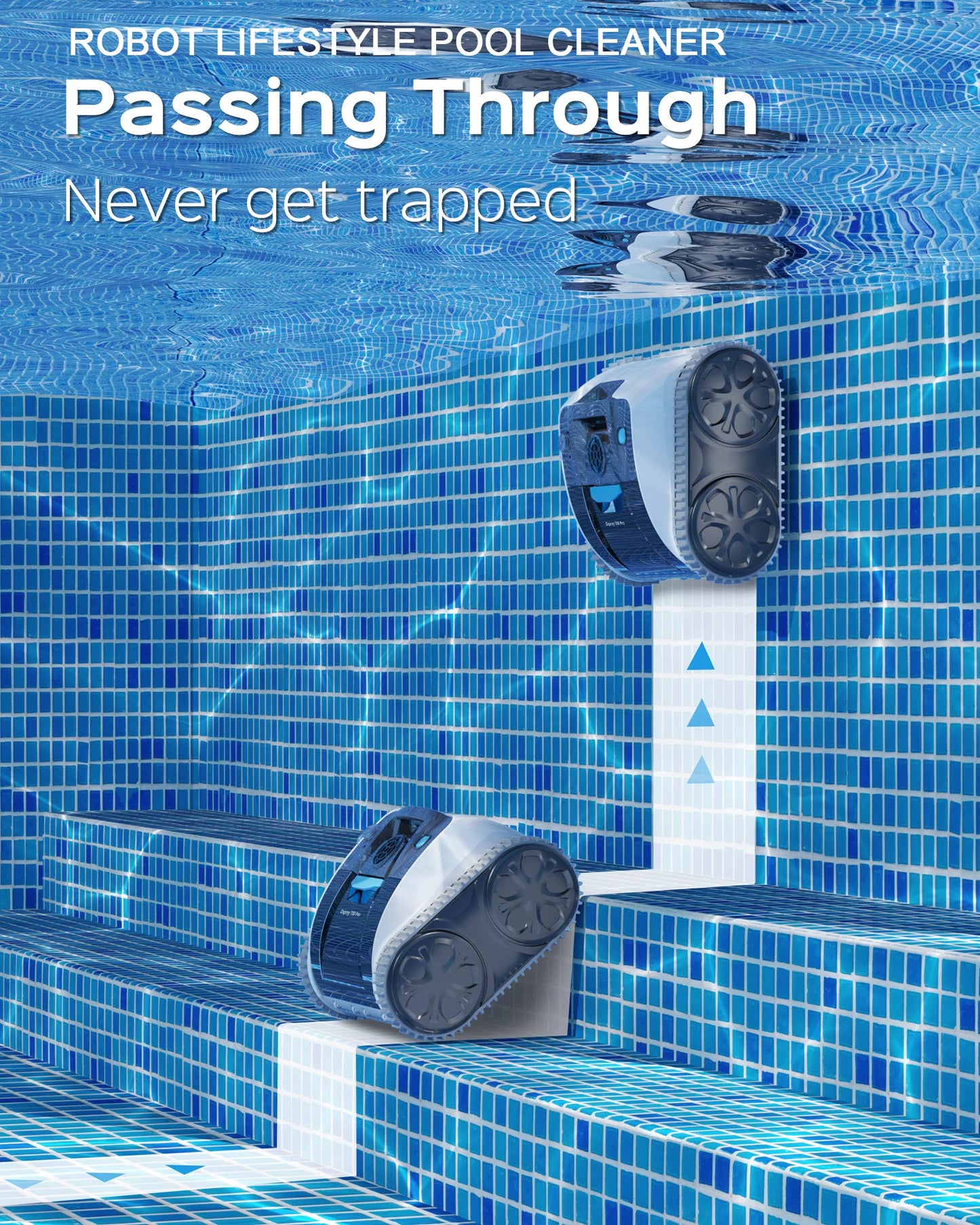 Wireless Pool Cleaner Robot 3312Pro