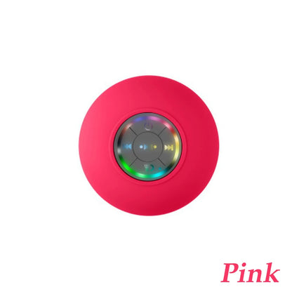 Portable Wireless Bluetooth Speaker IPX4 Waterproof Loudspeaker Long lasting Mini Stereo LED Sound Box With Powerful Suction