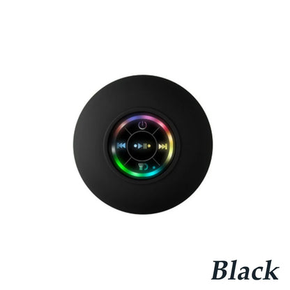 Portable Wireless Bluetooth Speaker IPX4 Waterproof Loudspeaker Long lasting Mini Stereo LED Sound Box With Powerful Suction