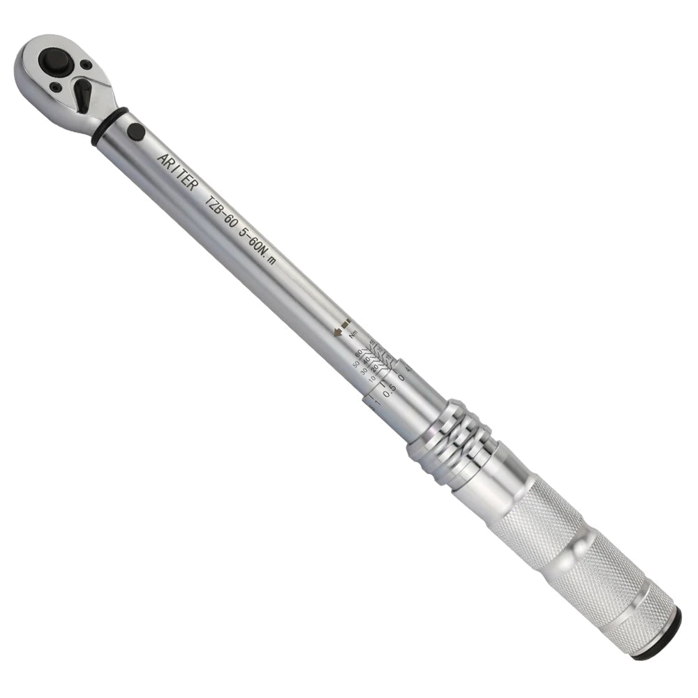 1/4 3/8 1/2 Square Drive Torque Wrench 0.5-350N.m Accuracy 3% Car Bike Repair Hand Tools Spanner Two-way Ratchet Key - Homevor
