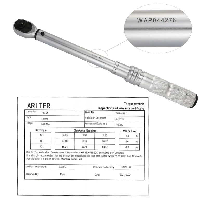 1/4 3/8 1/2 Square Drive Torque Wrench 0.5-350N.m Accuracy 3% Car Bike Repair Hand Tools Spanner Two-way Ratchet Key - Homevor